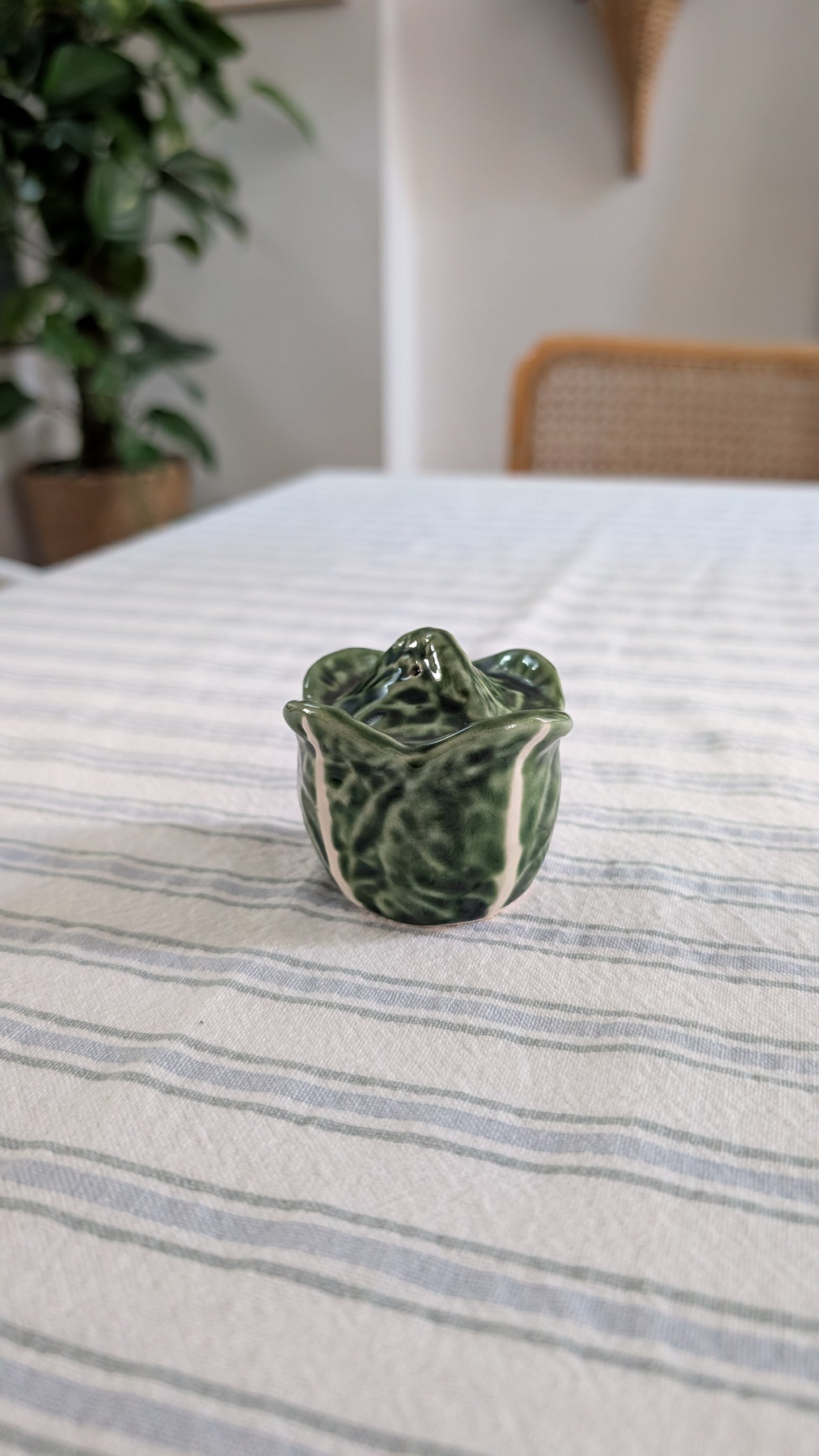 Salière en forme de chou
