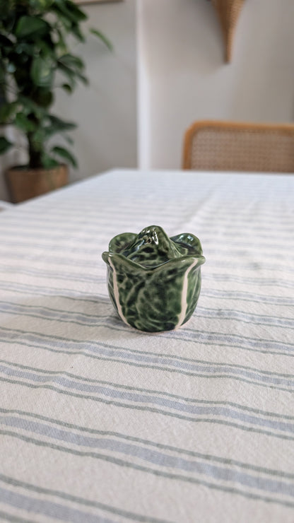 Salière en forme de chou