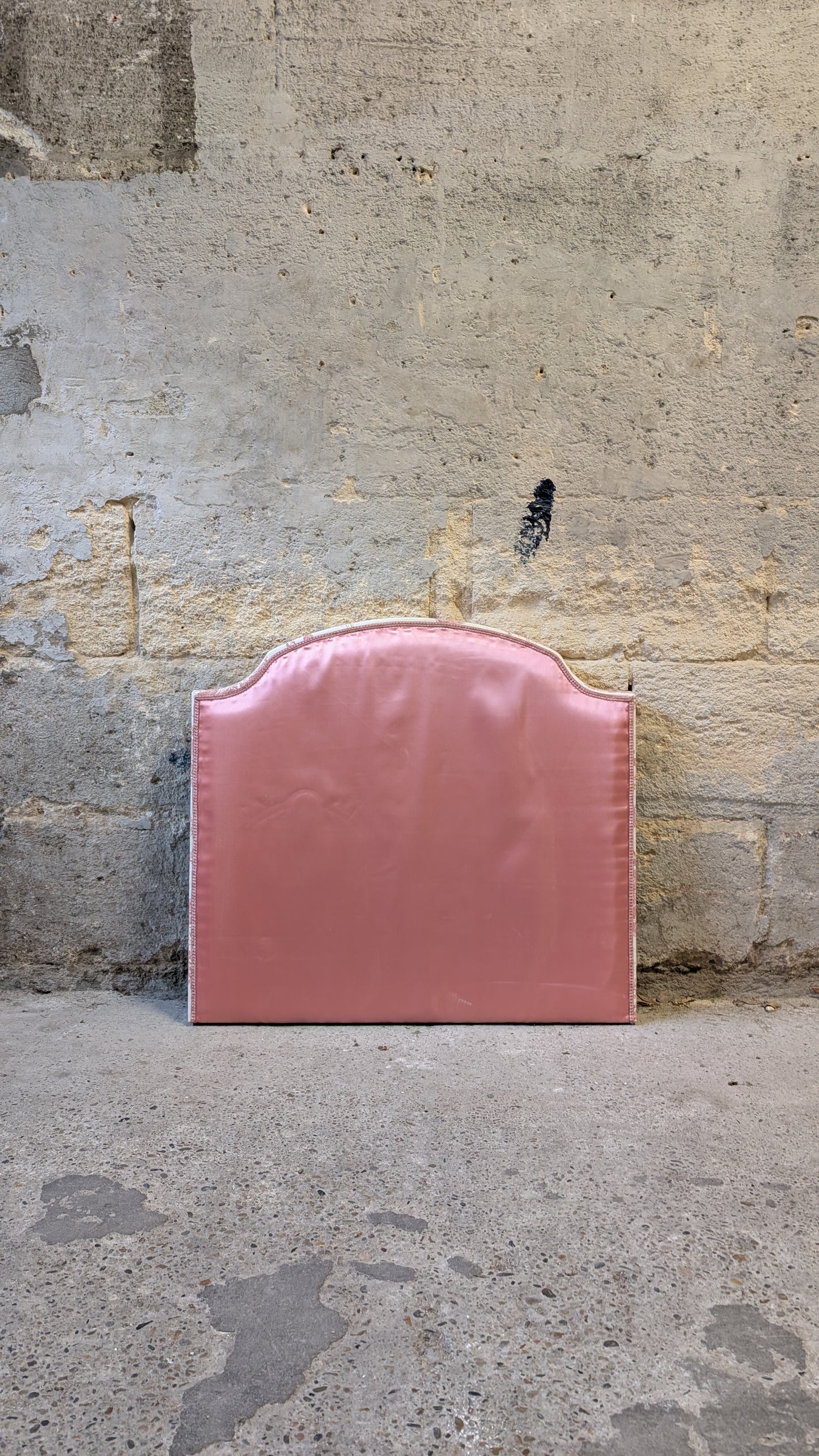 Tête de lit en toile de jouy