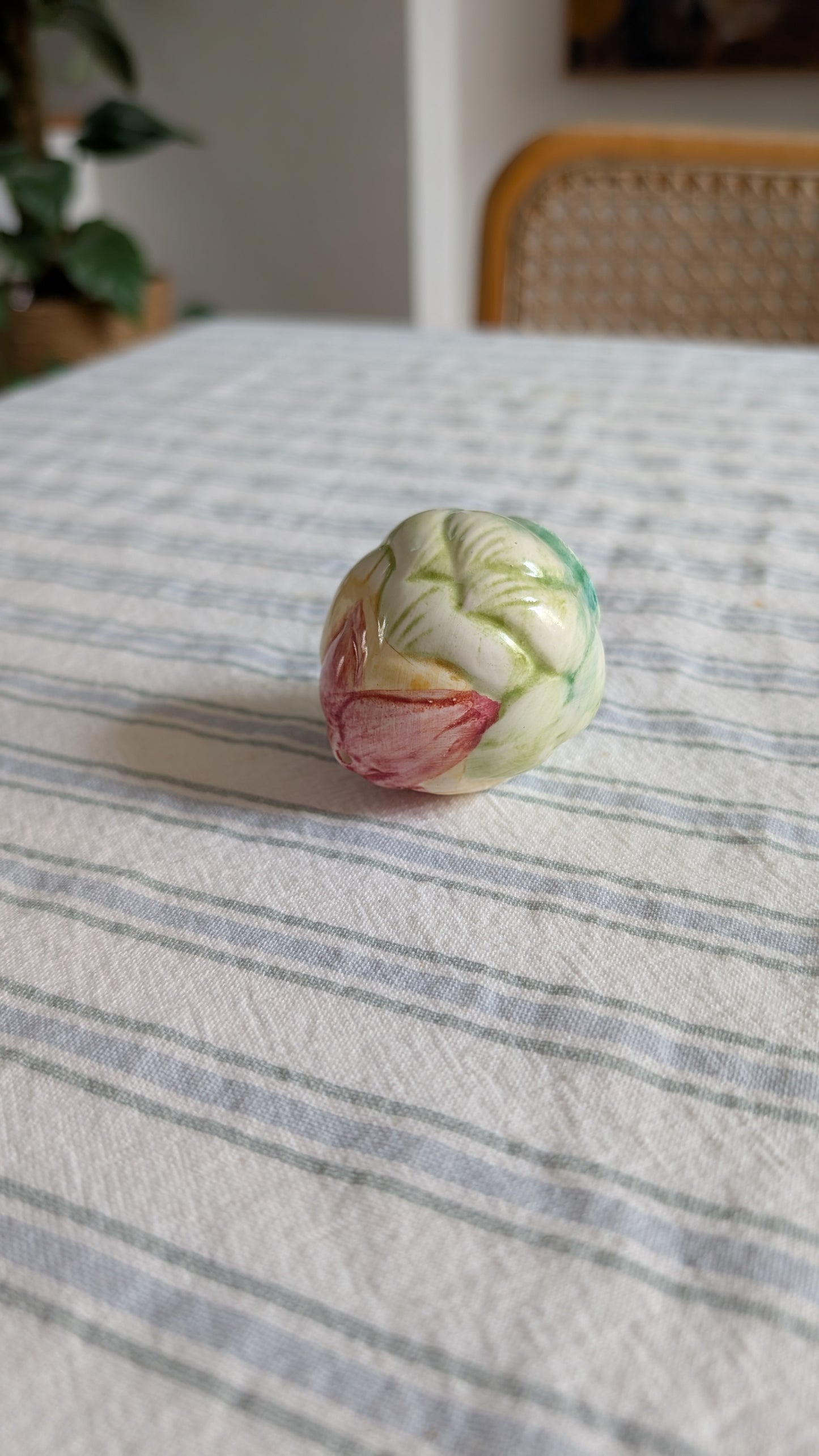 Poivrier barbotine en forme de choux