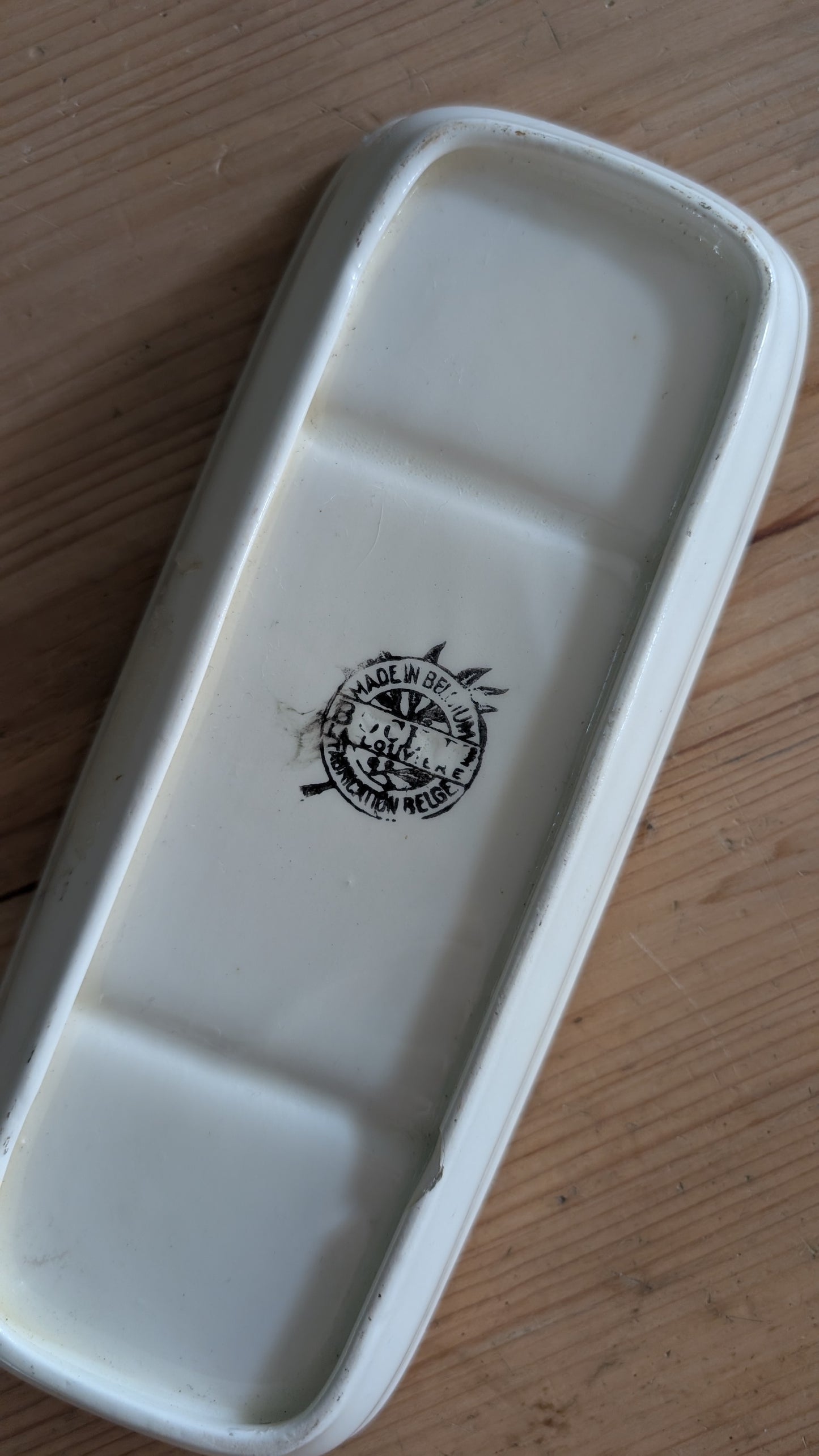 Porte-savon en céramique - Boch La Louvière