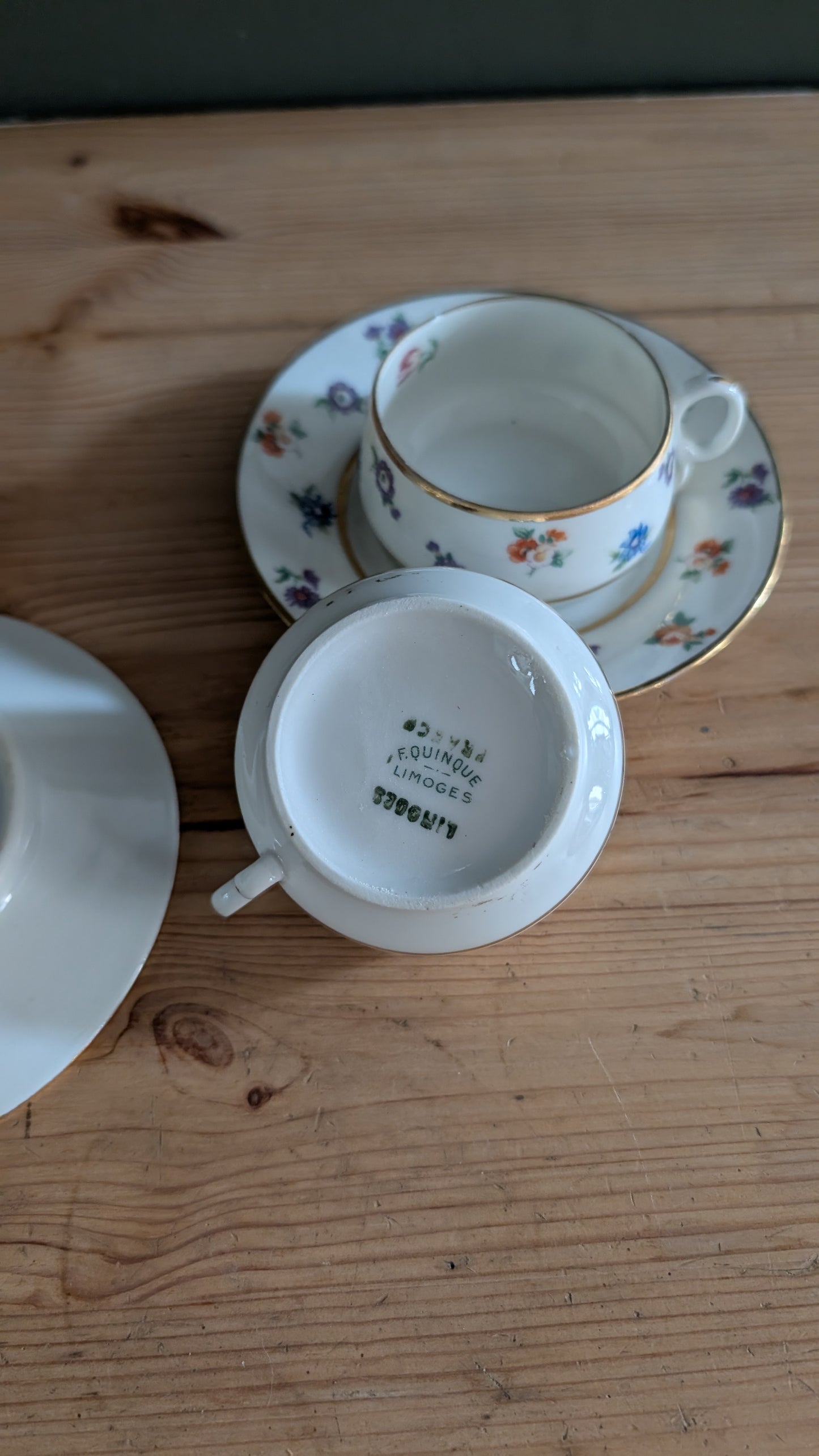 Paire de tasses