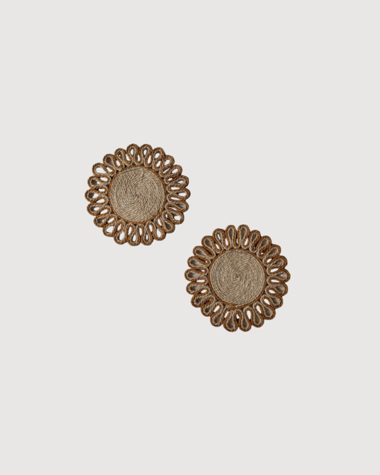 Paire de dessous de plats