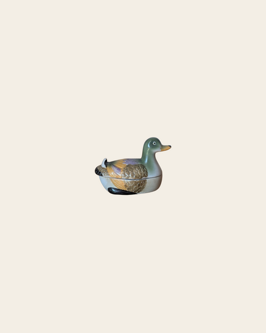 Petit canard en céramique