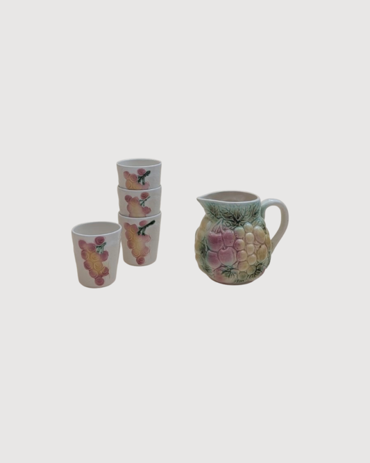 Pichet et ses 4 verres
