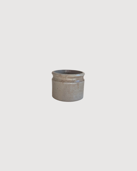 Pot en céramique beige