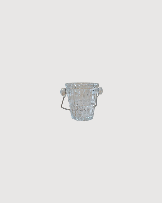 Seau à glaçon en verre