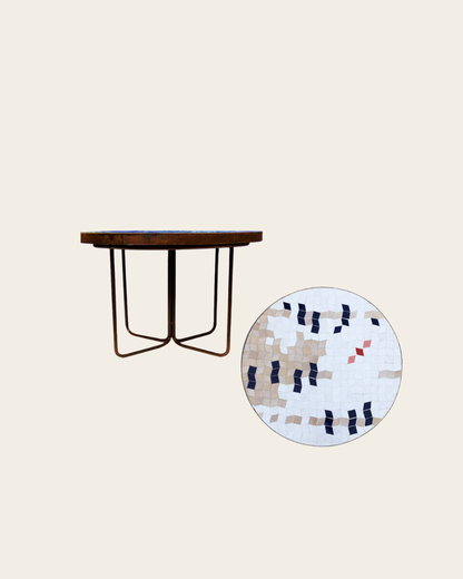 TABLE BASSE "ZOIZEAUX - JOUR" EN ZELLIGE PAR GAZELLE MOB