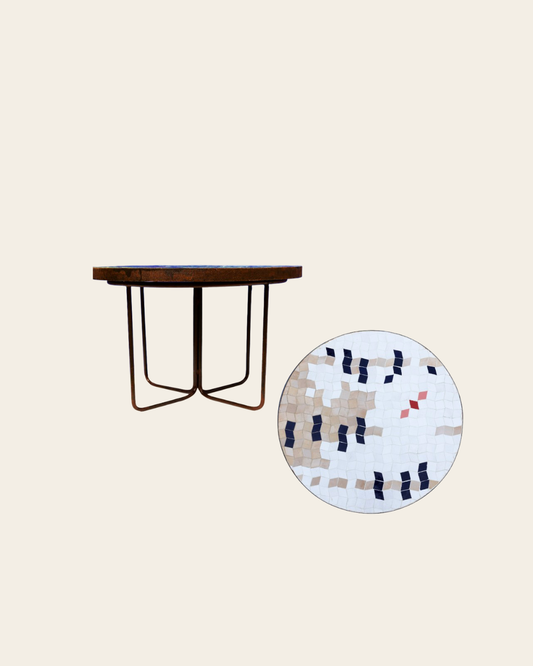 TABLE BASSE "ZOIZEAUX - JOUR" EN ZELLIGE PAR GAZELLE MOB