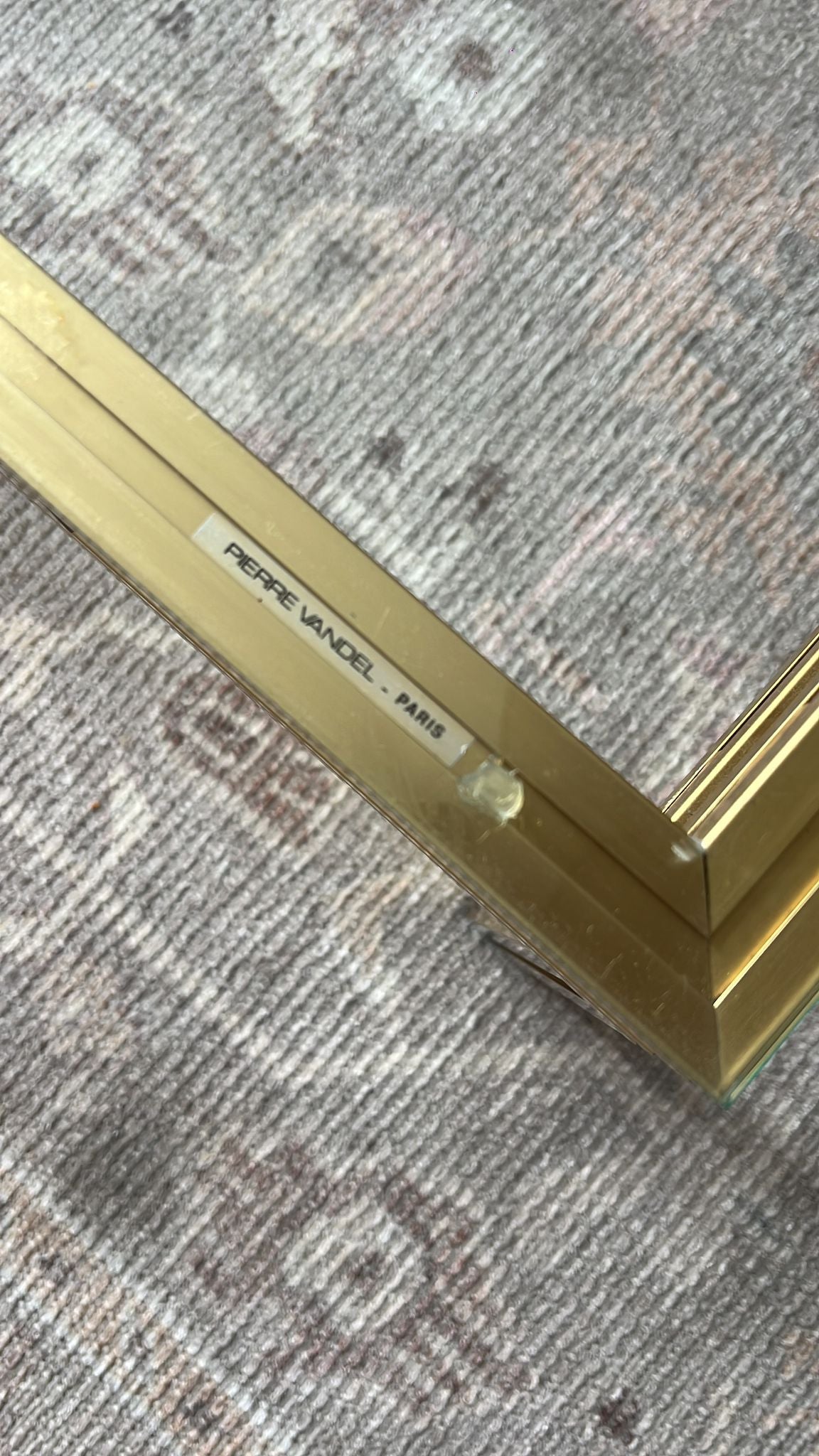 TABLE BASSE PAS PIERRE VANDEL, CIRCA 1975