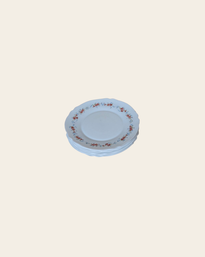 8 ASSIETTES PLATES