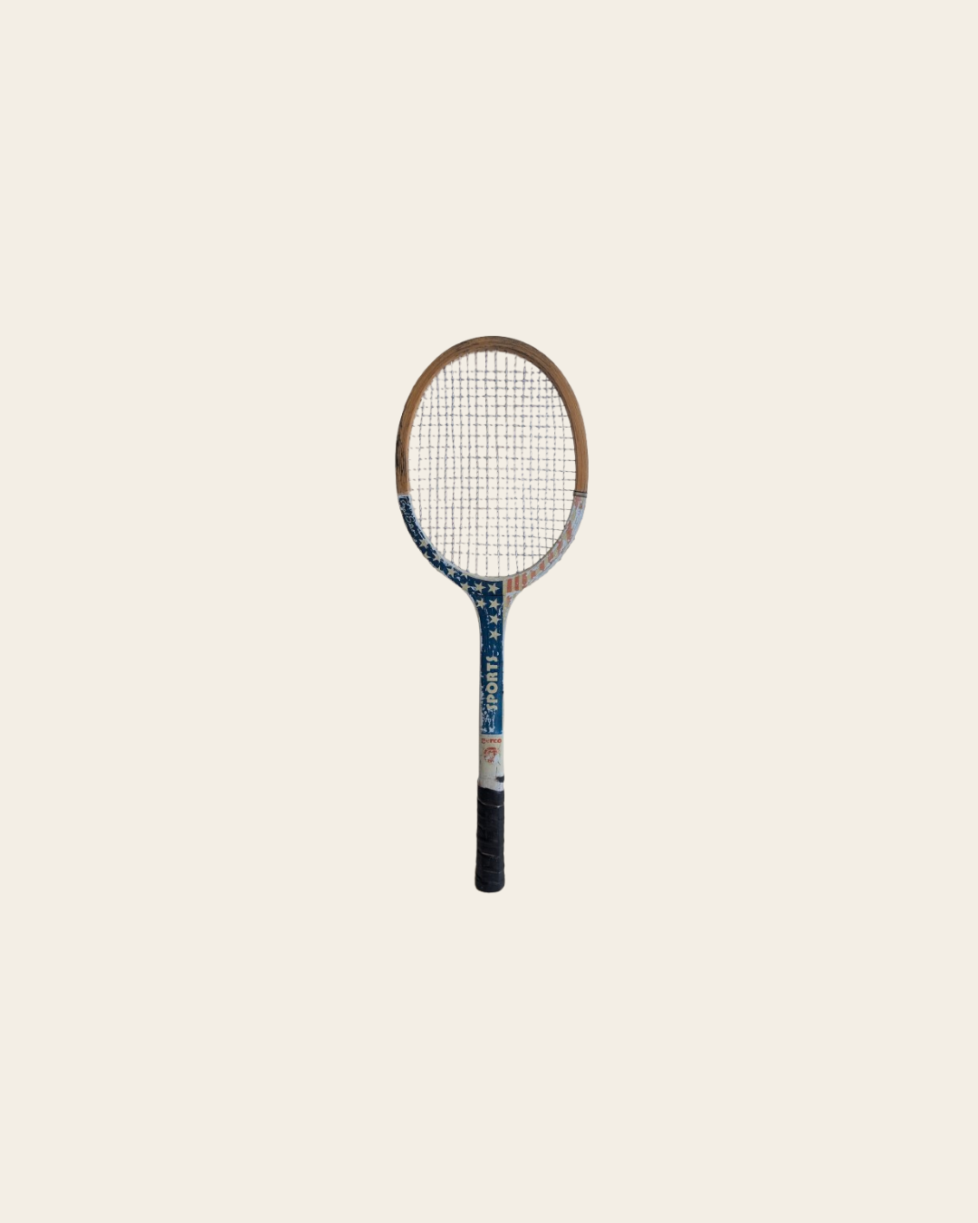 Raquette de tennis vintage