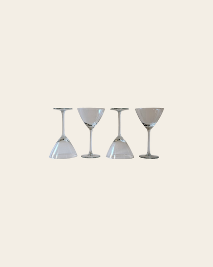Lot de 4 verres à cocktail