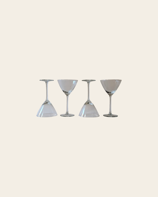 Lot de 4 verres à cocktail